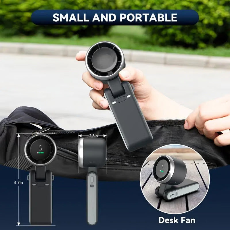 ☀️ Summer Outdoor Essential – 64% OFF! Portable Handheld Turbo Fan FREE SHIPPING